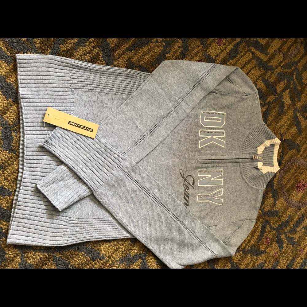 DKNY Half-zip Turtleneck sweater - Women’s Large